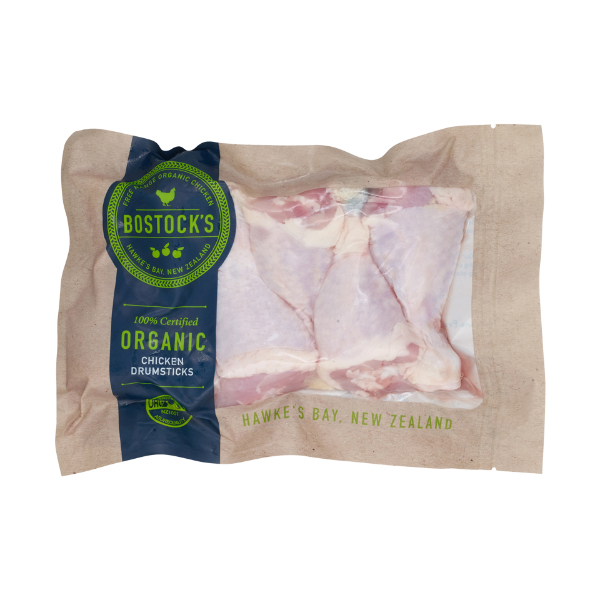Organic Chicken Drumsticks Skin On 1kg Organic Chicken Drumsticks Skin On 1kg